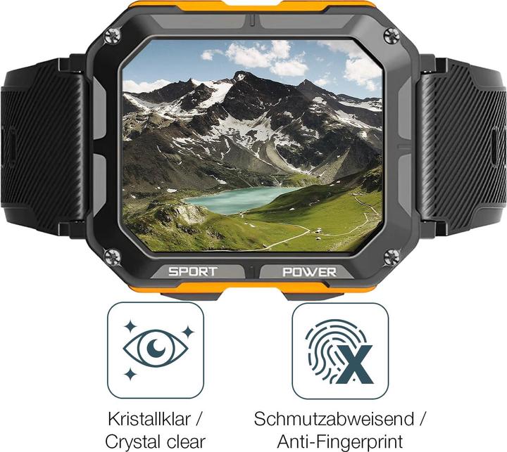 Actual product image Dipos Screen Protector Crystalclear for Stahlgear Thor 2.0