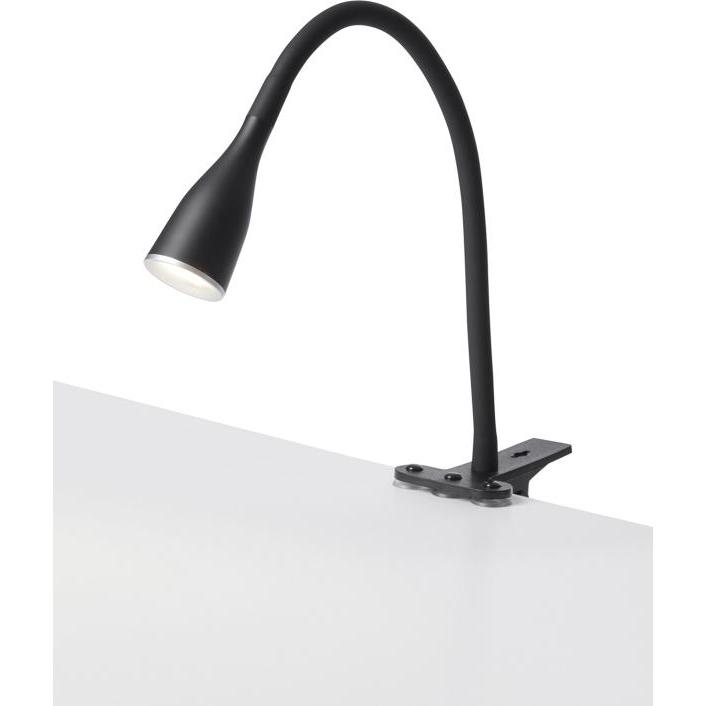 Nielsen Light, Wandleuchte + Deckenleuchte, Klemspot Eye LED Sort