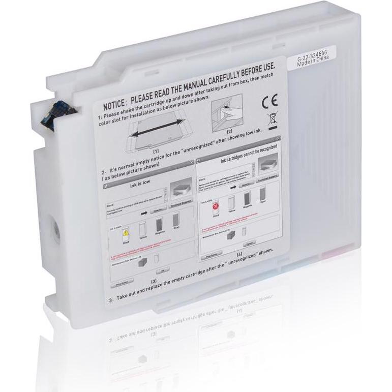 Inkadoo, Druckerpatrone, Druckerpatronen kompatibel zu Epson C13T755140 / T7551 Tintenpatrone, schwarz Schwarz (BK)
