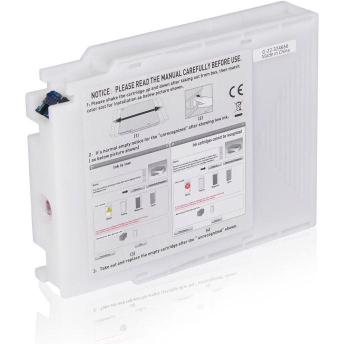 Inkadoo, Druckerpatrone, Druckerpatronen kompatibel zu Epson C13T755340 / T7553 Tintenpatrone, magenta Magenta (M)