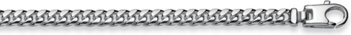 Produktbild Natsumi Schmuck Halskette Silber 925 Panzer 3.8mm (925 Sterling Silber, 45 cm)