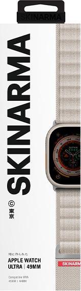 Produktbild Skinarma Band Kobu Apple Watch Ultra 49/45/44mm ivory (Plastic, Titanium)