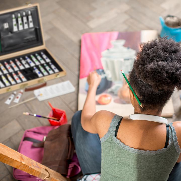 Actual product image Relaxdays Painting case