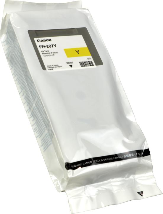 Actual product image Canon Pfi-207y (Y)