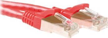 Produktbild ACT Red 15 meter LSZH SFTP CAT6A patch cable snagless with RJ45 connectors (S/FTP, CAT6a, 15 m)