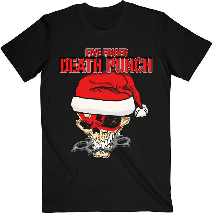 Produktbild Five Finger Death Punch Santa Knucklehead TShirt (M)