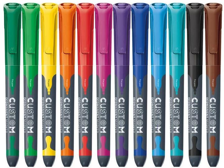 Actual product image Maped Permanent marker 12 pieces Multicoloured (12x)