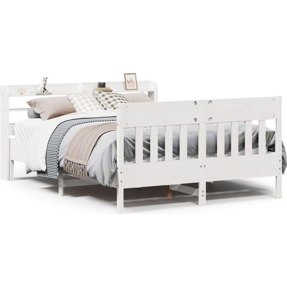 VidaXL, Bett, Bett ohne Matratze (140 x 190 cm)