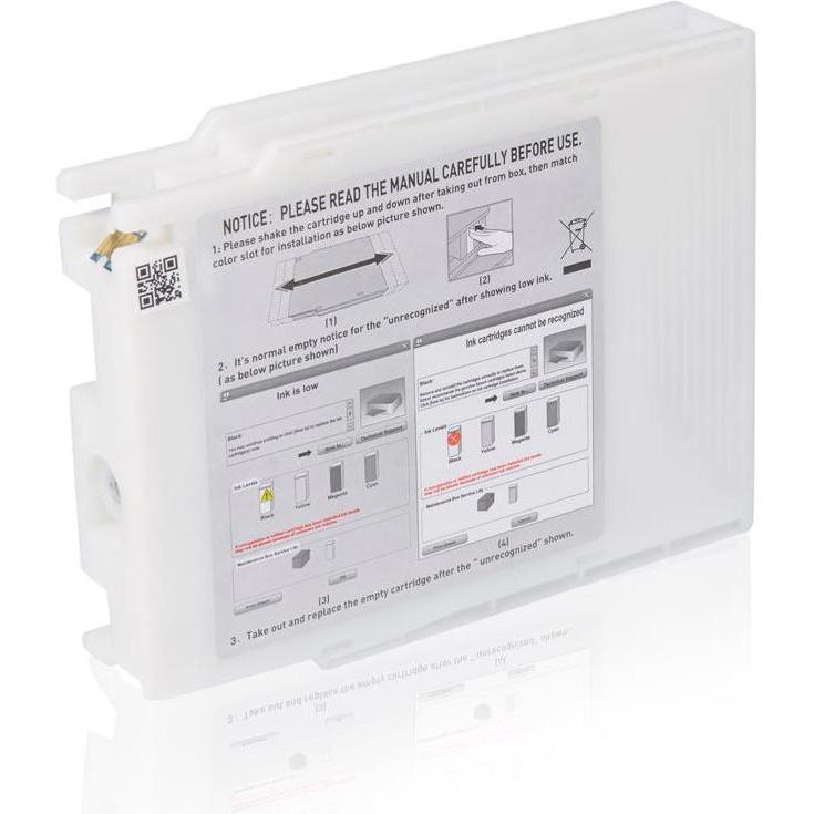 Inkadoo, Druckerpatrone, Druckerpatronen kompatibel zu Epson C13T908140 / T9081 Tintenpatrone, schwarz Schwarz (BK)