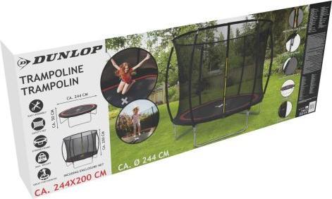 Actual product image Dunlop Trampoline 8FT - D244x50cm