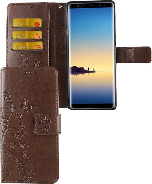 Produktbild König Design Hülle Handy Schutz für Samsung Galaxy Note 8 Case Cover Tasche Wallet Etui Neu (Samsung Galaxy Note 8)