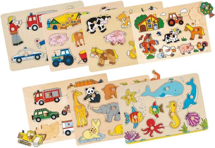 Immagine prodotto Goki Steckpuzzle (5 pezzi)