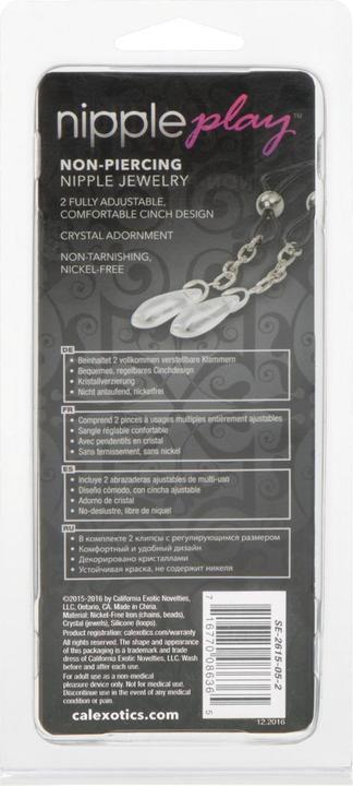 Productafbeelding CalExotics Tepelspel niet-doorborende tepelsieraden