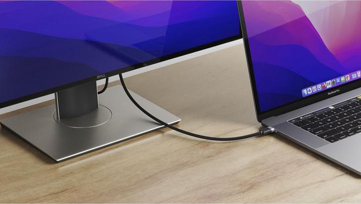 Image du produit Alogic Fusion USB-C vers HDMI 2.0 4K Câble 1m gris espace (1 m, HDMI, 2.0)