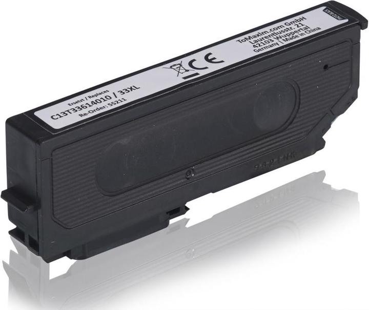 Produktbild Inkadoo Druckerpatronen kompatibel zu Epson C13T33614010 / 33XL Tintenpatrone, foto schwarz Photoschwarz (BK)