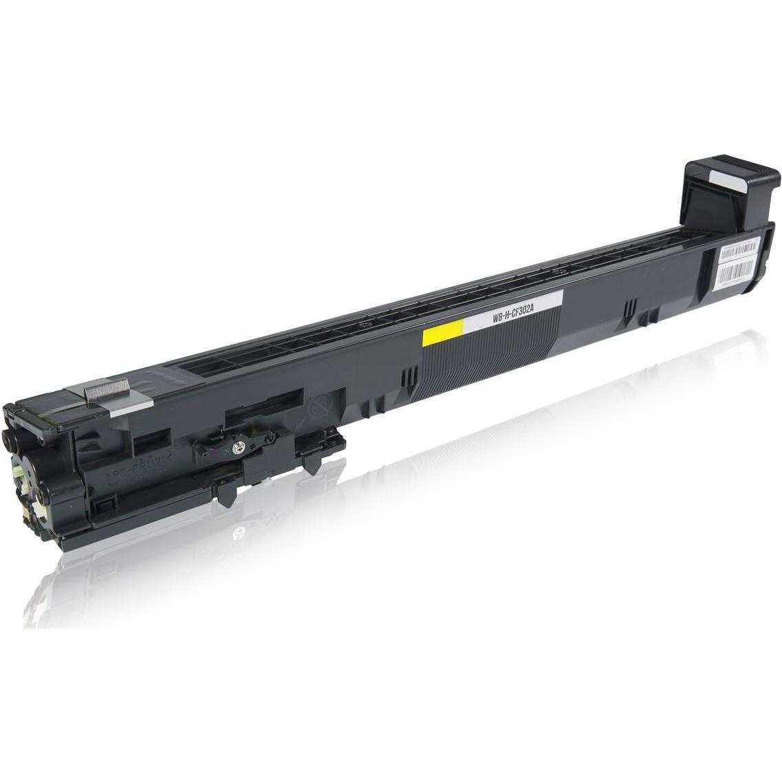 Inkadoo, Toner, Toner kompatibel zu HP CF302A / 827A Toner, gelb Gelb (Y)