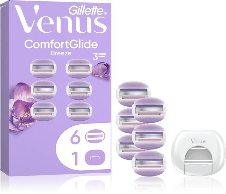 Actual product image Gillette Venus ComfortGlide Breeze Replacement Blades (6x)