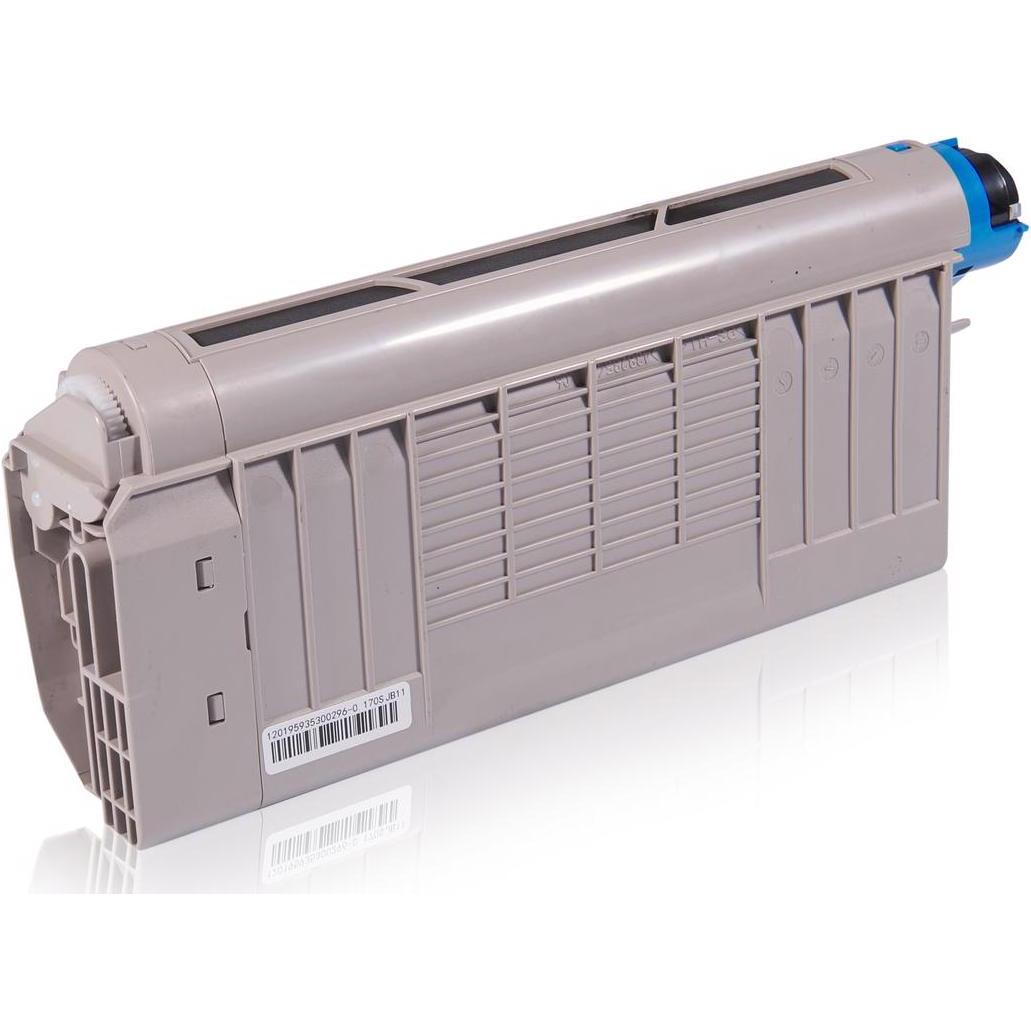 Inkadoo, Toner, Toner kompatibel zu OKI 46507616 / C712 Toner, schwarz Schwarz (BK)