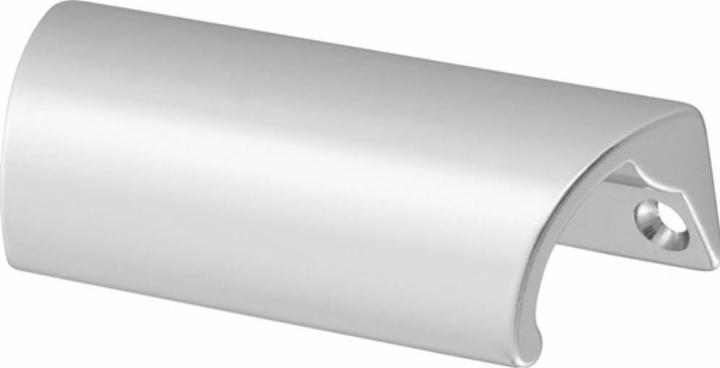 Hermeta Möbelgriff Aluminium silberfarbig eloxiert 78 mm