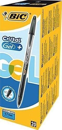 Produktbild Bic gel pen CRISTALGEL 0.7 mm, black,1 pcs. 721286 (1x)