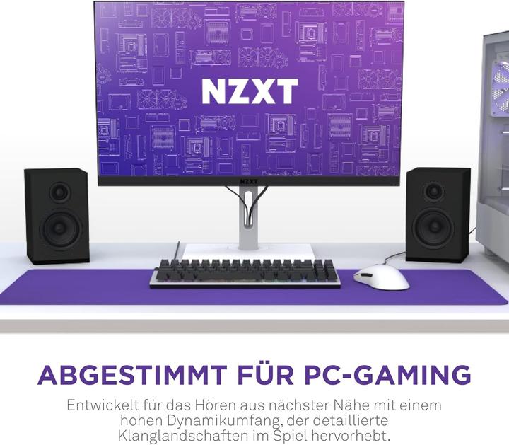 Produktbild NZXT Speakers 3" Black V2 EU Power cord AP-SPKB2-EU retail