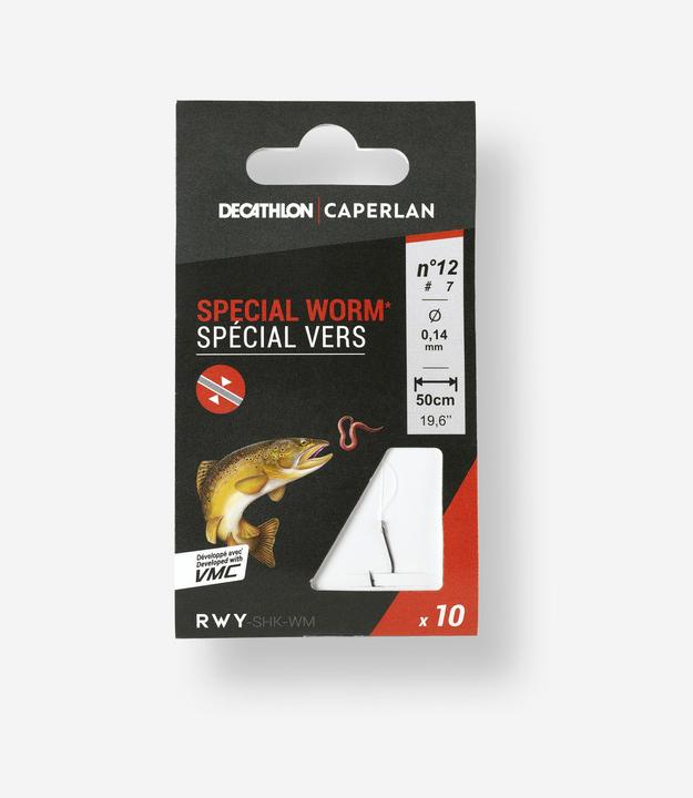 Actual product image Caperlan sn hook worm 126170