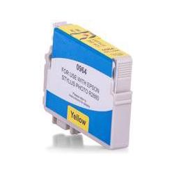 Inkadoo, Druckerpatrone, Druckerpatronen kompatibel zu Epson C13T09644010 / T0964 Tintenpatrone, gelb Gelb (Y)