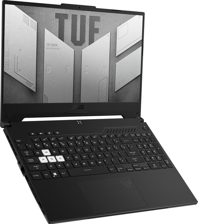 Image du produit ASUS TUF Dash F15 RTX 3060 (15.60", Intel Core i7-12650H, 16 Go, 1000 Go, CH)