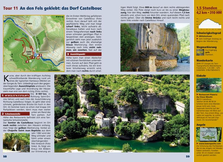 Produktbild Gorges du Tarn, Cevennen (Deutsch, Uli Frings, 2023)