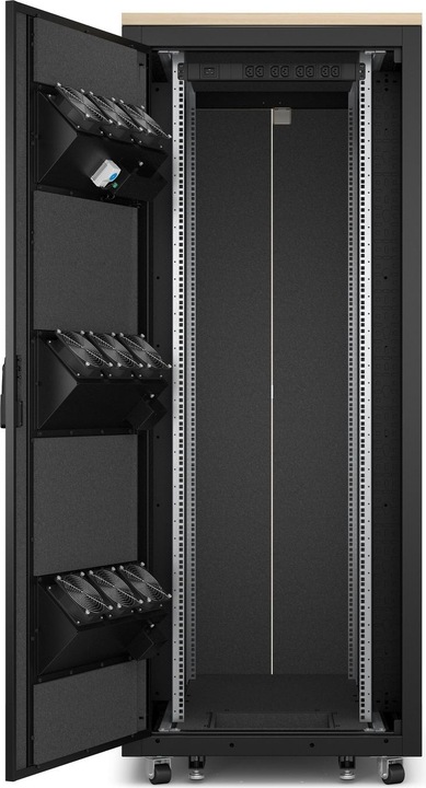 Actual product image APC Network cabinet NetShelter CX AR4038LIA Soundproof 38U (10.87 RU, 19 inch rack)