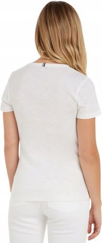 Produktbild Tommy Hilfiger Damen T-Shirt Slim Gold (L)