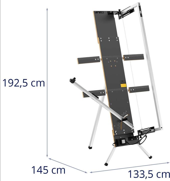 Produktbild MSW Styroporschneider Styroporschneidegerät Standfuss 200 W 1300 mm/330 mm inkl Draht