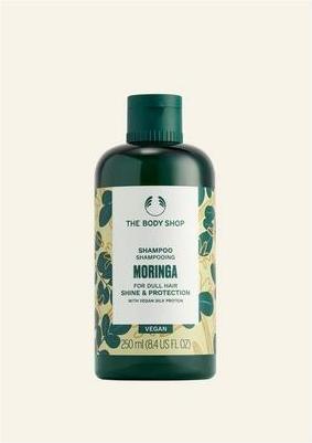 Actual product image The Body Shop - Shampoo for dull hair Moringa (Shampoo) - Volume: 250 ml (250 ml, Liquid shampoo)