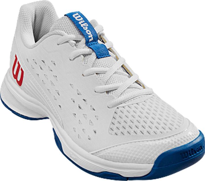 Produktbild Wilson Rush Pro White/Blue Junior (34)