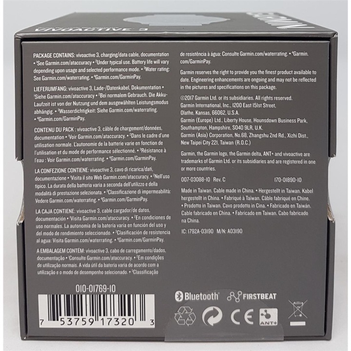 Image du produit Garmin Vivoactive 3 (43 mm)