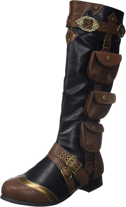 Actual product image Ellie Shoes Steampunk Boots (L)