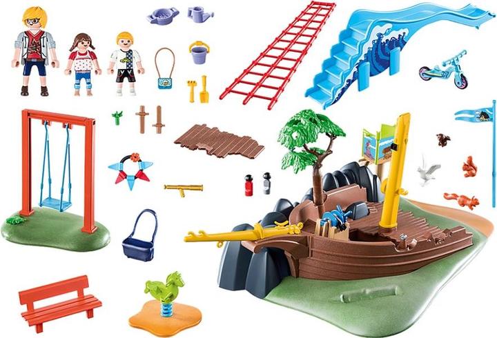 Produktbild Playmobil Abenteuerspielplatz mit Schiffswrack (70741, Playmobil City Life)