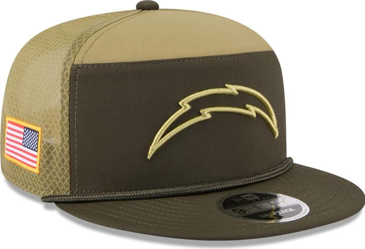 Produktbild New Era 9Fifty Split Panel Cap - Salute Los Angeles Chargers (One Size)