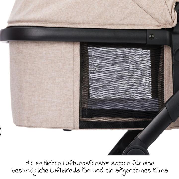 Produktbild Fillikid Kinderwagen 3 in 1 4-1 Kombi-Kinderwagen-Set Fill Jaguar mit (0 Monate - 4 Jahre)