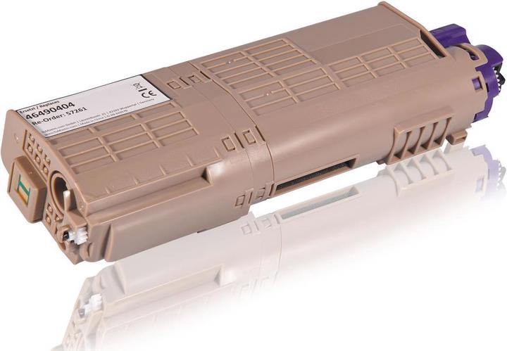 Produktbild Inkadoo Toner kompatibel zu OKI 46490404 Toner, schwarz Schwarz (BK)