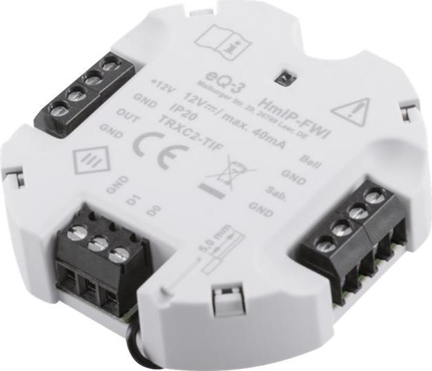 Actual product image Homematic IP Wiegand interface HmIP-FWI (Switch actuator)