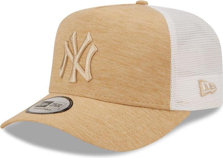 Produktbild New Era Trucker Cap - Jersey New York Yankees Stone Beige (One Size)