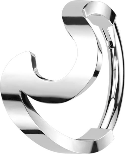 Immagine prodotto Star Piercing Anello a micro segmenti pieghevole in argento (senza ottone, Acciaio chirurgico 316L)