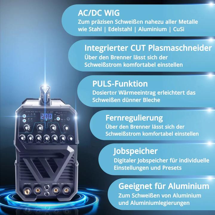 Produktbild Stahlwerk AC/DC WIG 200 Puls