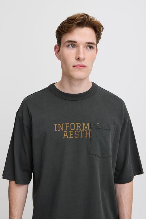 Actual product image Casual Friday CFTUE tee with print and chestpocket 20505315 (S)