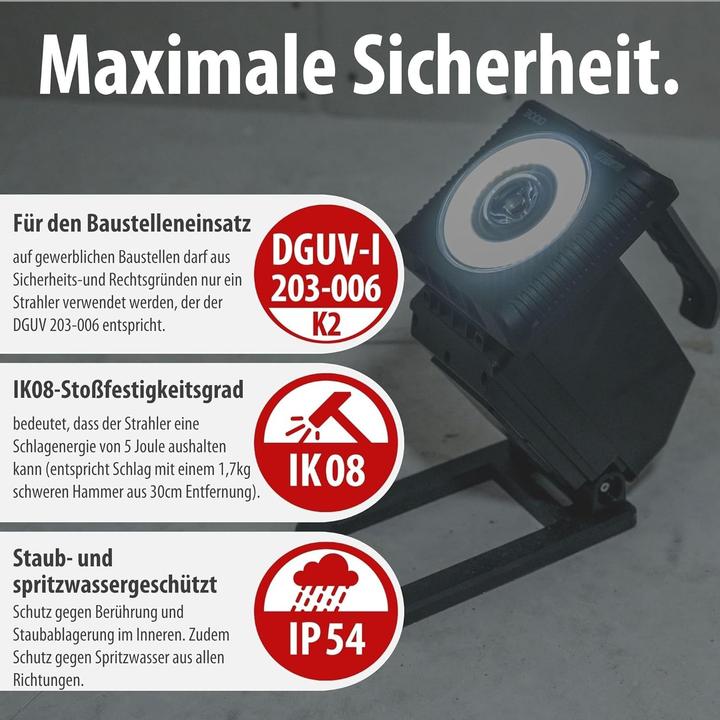 Actual product image Brennenstuhl HL 3000 (2160 lm)