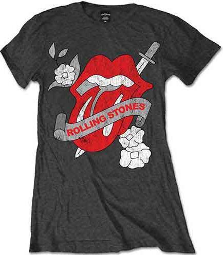 Actual product image The Rolling Stones Vintage Tattoo (Girlie) (M)
