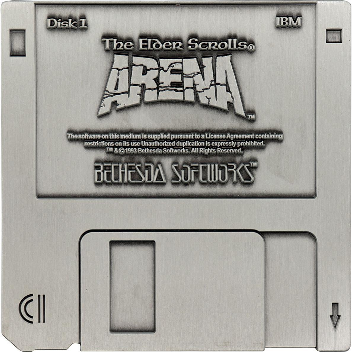 Fanattik The Elder Scrolls Replik Arena Floppy Disk Limited Edition, Weiteres Gaming Zubehör