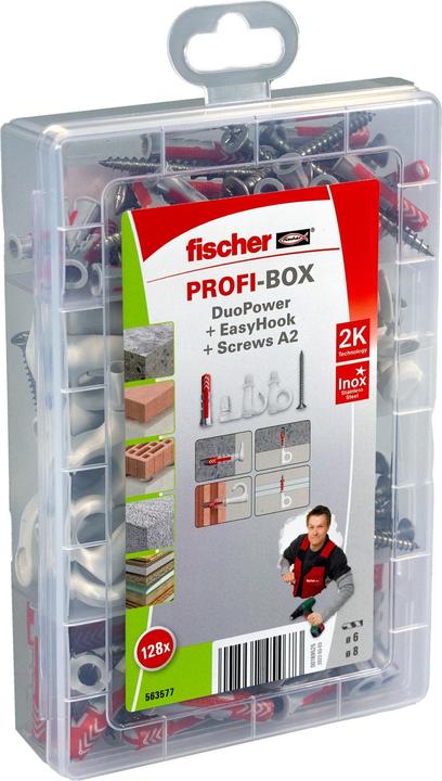 Produktbild Fischer EasyDIY Box Outdoor EasyHook (144 Stk.)