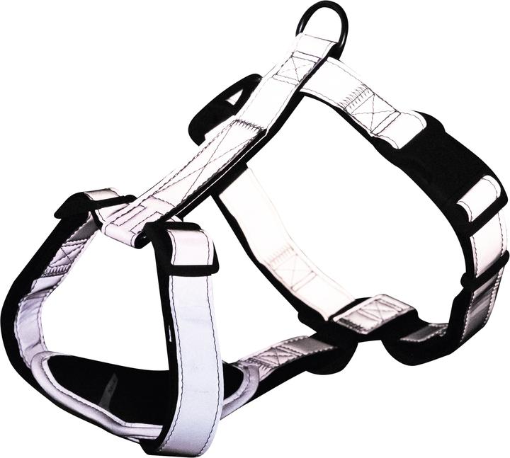 Immagine prodotto Trixie Premium Reflect H-harness, M–L: 55–75 cm/25 mm, graphite (Cane)